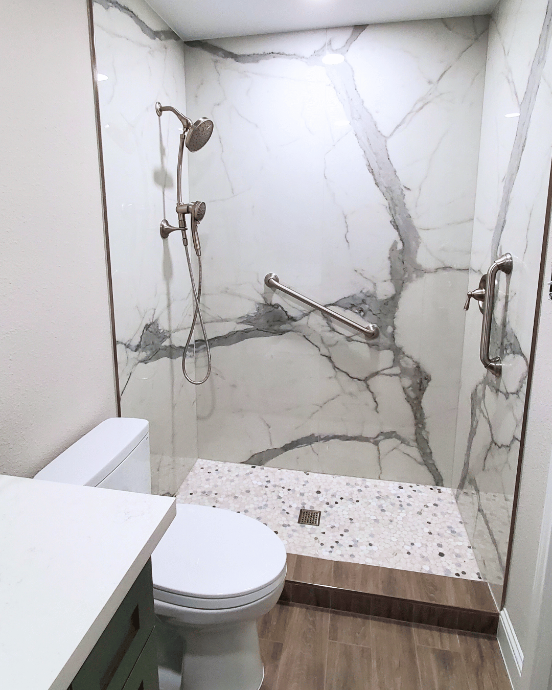 the right shower wall matters