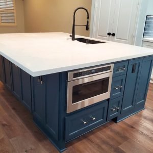 Basic kitchen remodel in The Woodlands made by Jerry Puente